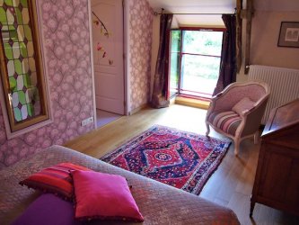 Chambre aux magnolias - Logis de l'Étang de l'Aune